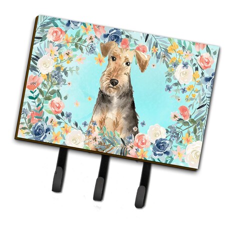 Carolines Treasures Airedale Terrier Leash or Key Holder CK3405TH68